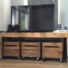 Tv meubel van pallet hout